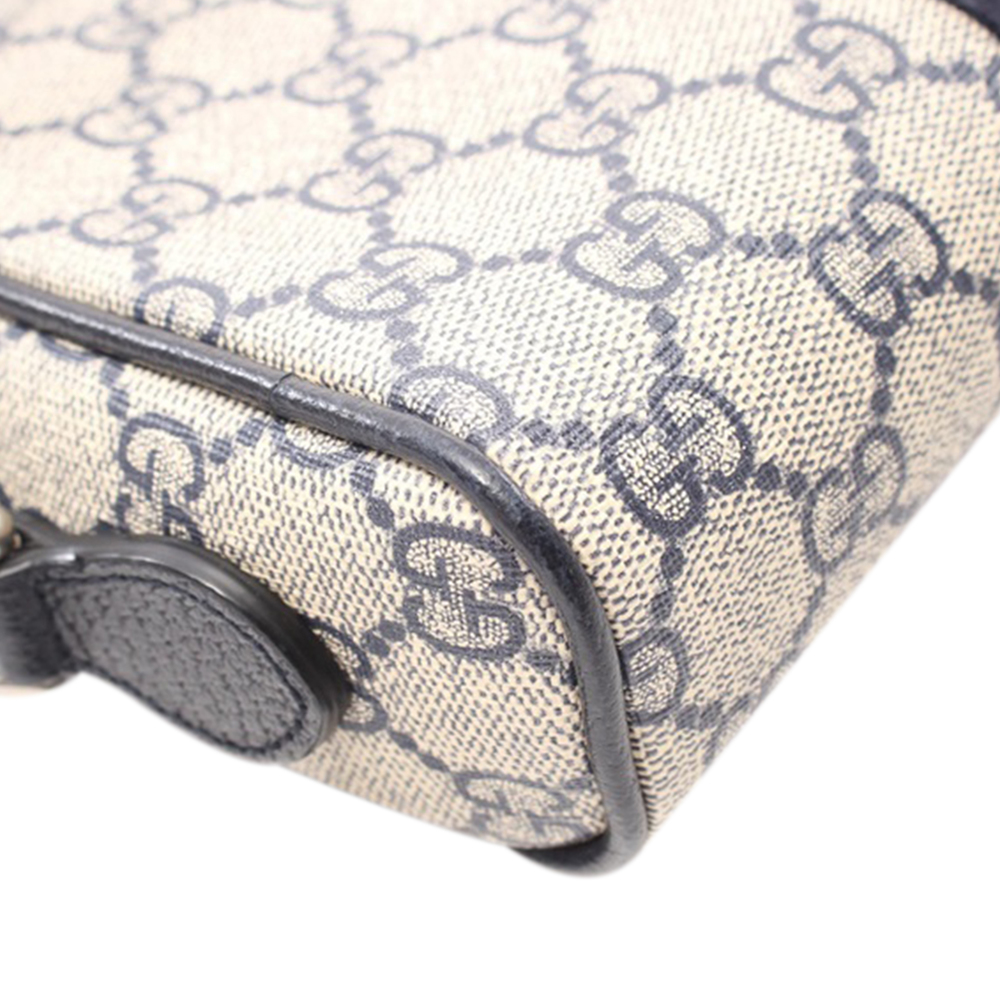 Pre-Loved Gucci Mini GG Supreme Ophidia Crossbody Bag - Picture 7 of 8
